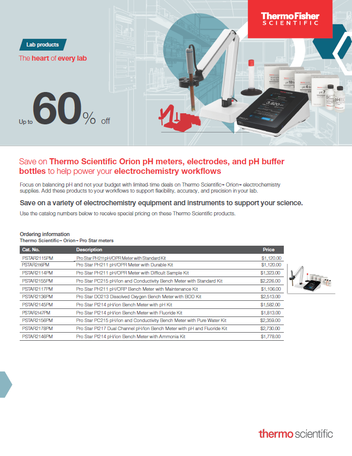 Balance Your pH, Not Your Budget. Get Up to 60% Off Premium Electrochemistry Supplies.