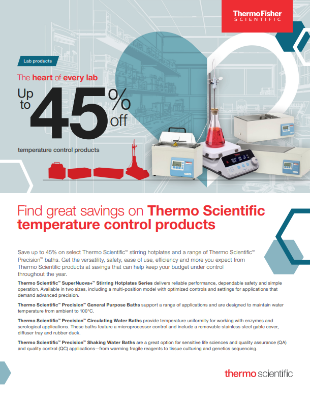 Save Up to 45% on Temperature Control Products