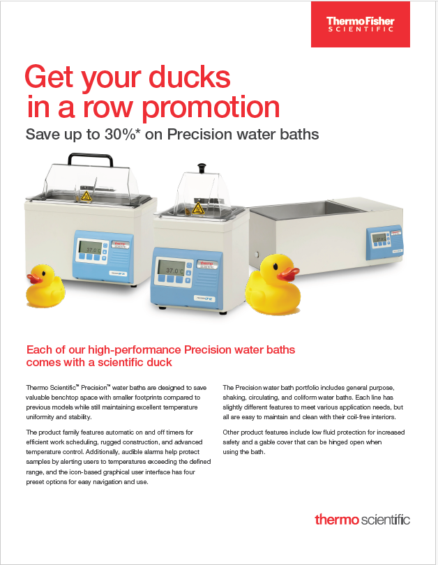 Save up to 30% on Precision Water Baths