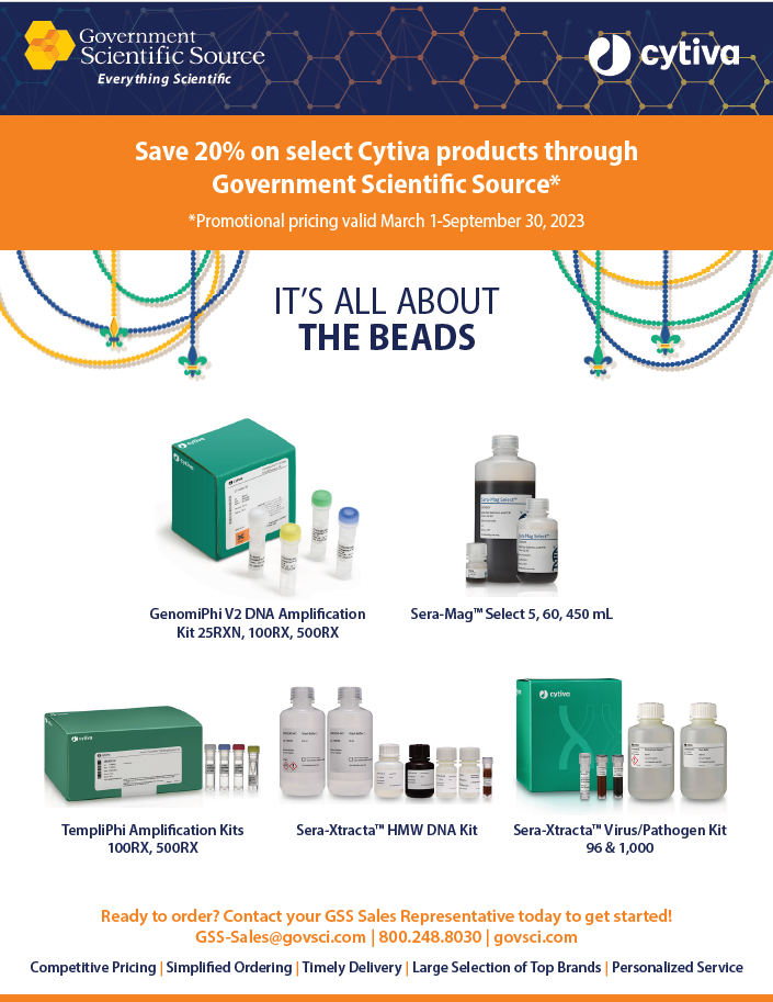 Cytiva | Save 20% on select Cytiva Sera-Mag products | Promotion